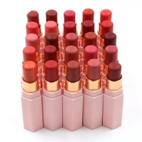 OEM factory customized logo blush stick pink rose blush stick shimmer matte waterproof