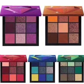 Wholesale 9 Color Eyeshadow Diy Vegan Nude Makeup Private Label Custom Logo Cosmetics Eyeshadow