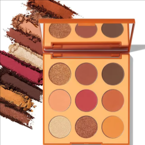 Vegan Cruelty Free Eyeshadow Palette Private Label Matte Glitter 9 Color Eyeshadow Palette