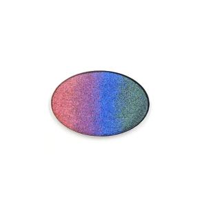 High-pigment rainbow gradient multi-chrome multi-color chameleon eyeshadow shines all day