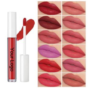 Professional wholesale customized LOGO matte liquid lipstick waterproof non-stick cup