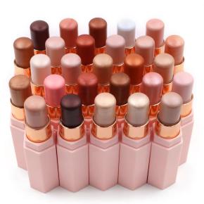 Private label cosmetics waterproof vegan bronzer highlight contour foundation stick