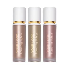 MOQ Vegan Cruelty Free Glitter Highlighter Private Label High Quality Liquid Highlighter