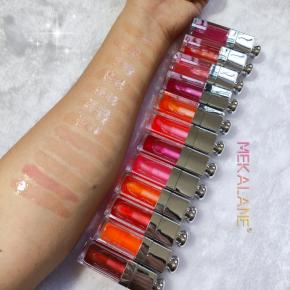 OEM factory customized wholesale vegan transparent lip glow oil moisturizing long-lasting cosmetics